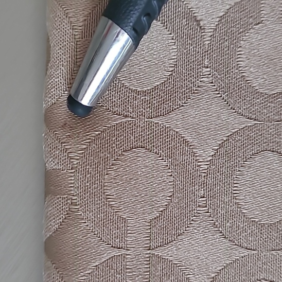 Coach Brown Checkbook - Picture 7 of 10